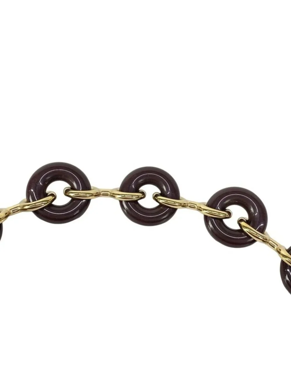 ★SOLD★ Loewe Handbag Ola Bag Bordeaux Donut Chain Strap - Picture 13 of 16